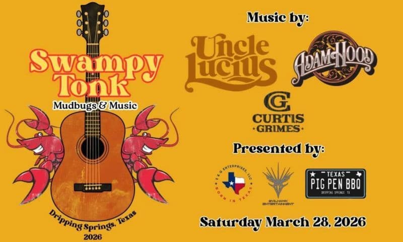 Swampy Tonk: Mudbugs & Music - Crawfish Festival and Concert at Pig Pen BBQ