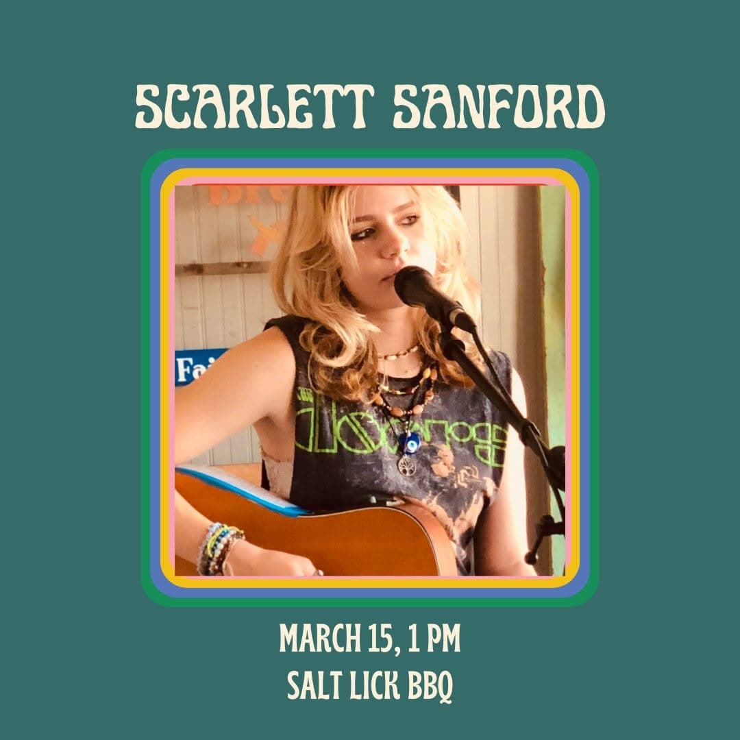 Scarlett Sanford & John Cavendar Live at The Salt Lick BBQ