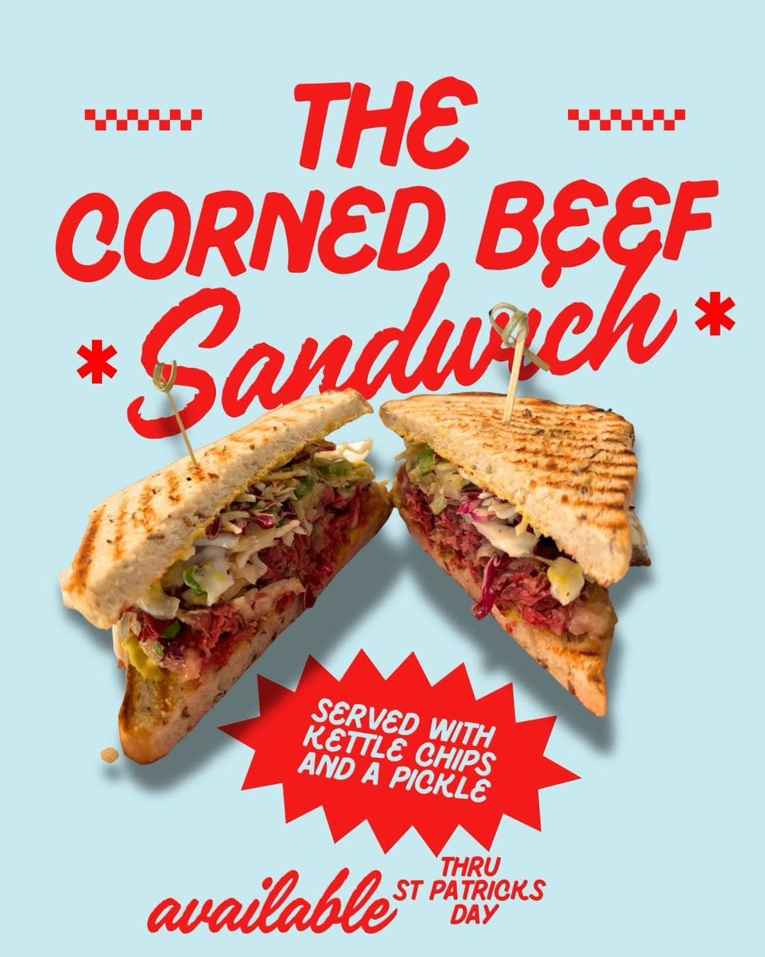 St. Patty's Day Corned Beef Sandwich Special at Summer Revival — 1 of 3
