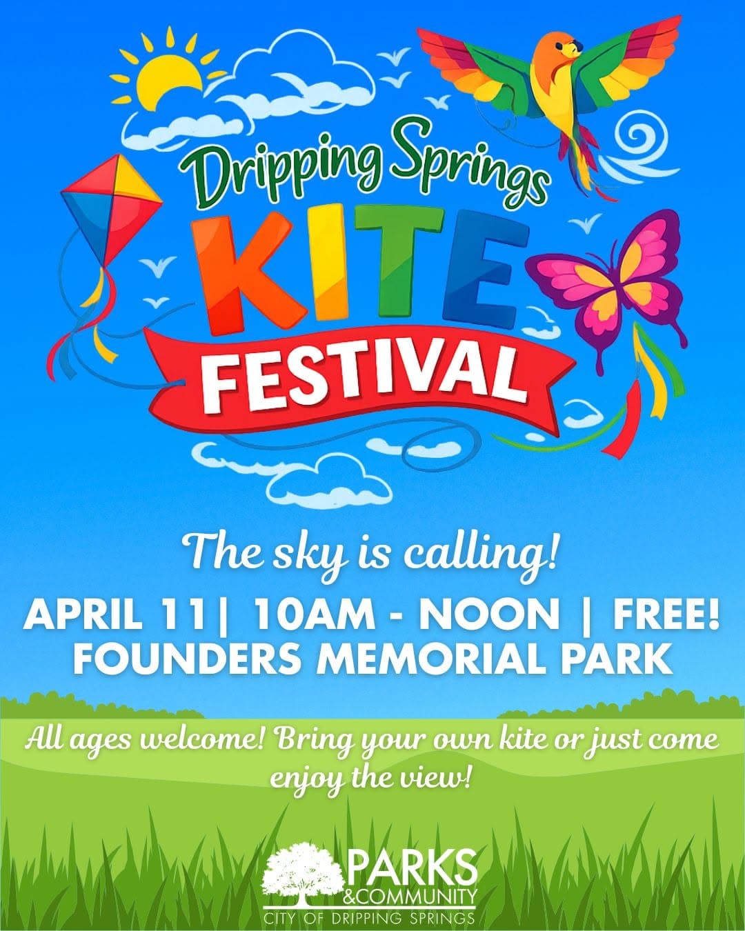 2nd Annual Dripping Springs Kite Festival
