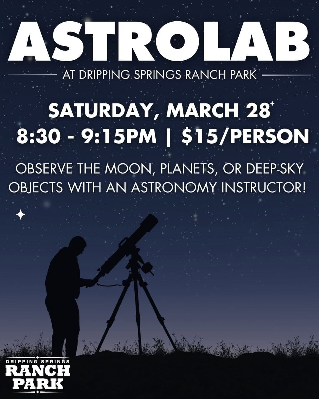 AstroLab Night Sky Exploration at Ranch Park
