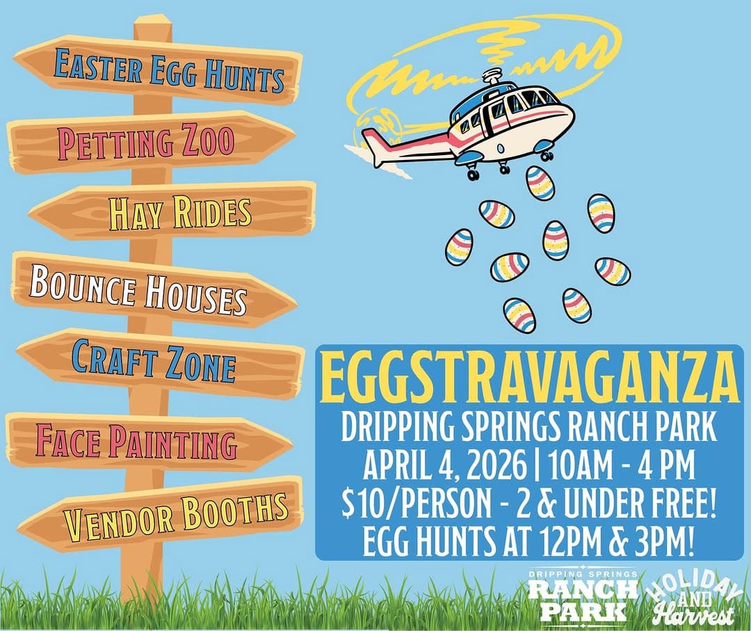 Eggstravaganza at Dripping Springs Ranch Park