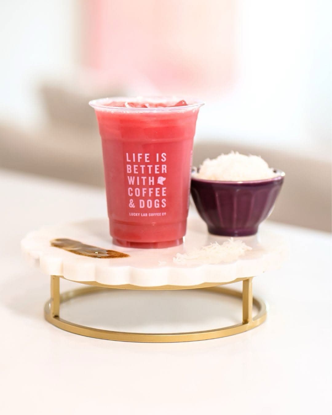 Coconut Vanilla Hibiscus Iced Tea — 1 of 2