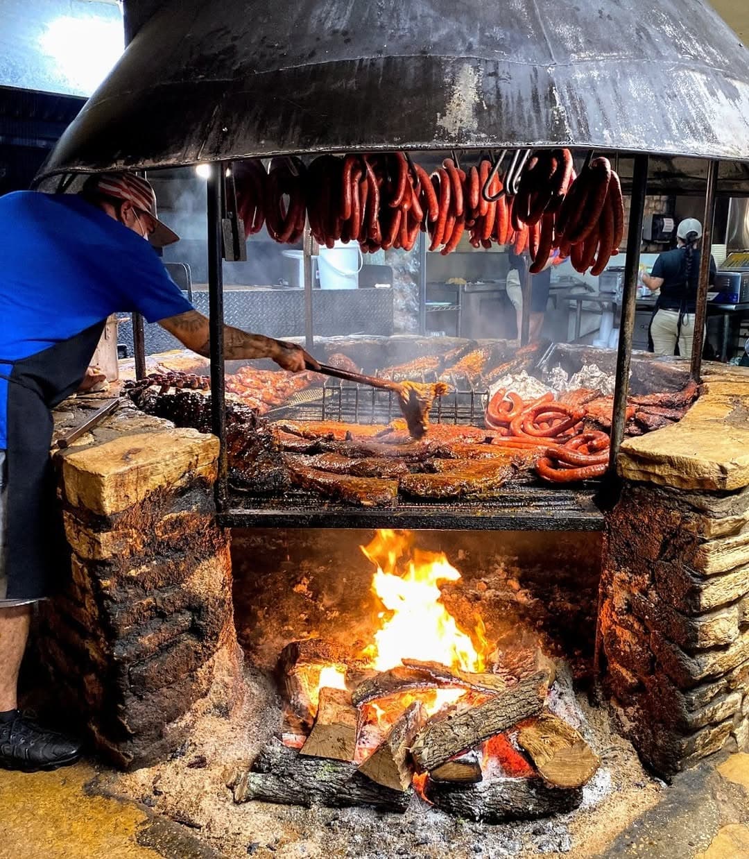 Chad Anderson at The Salt Lick BBQ