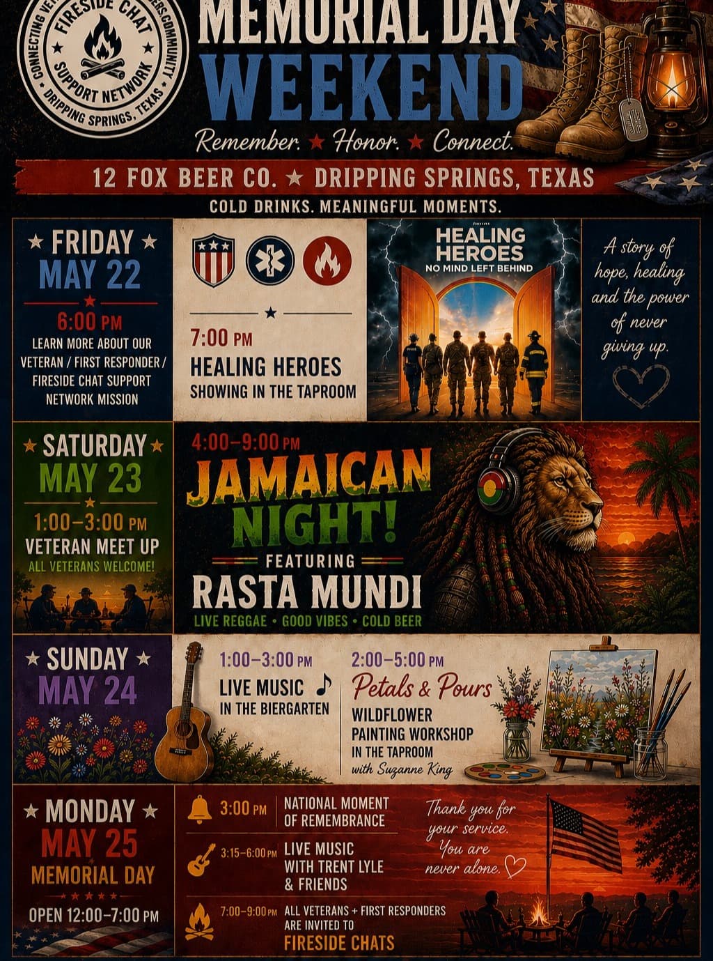 Memorial Day Weekend at 12 Fox Beer Co