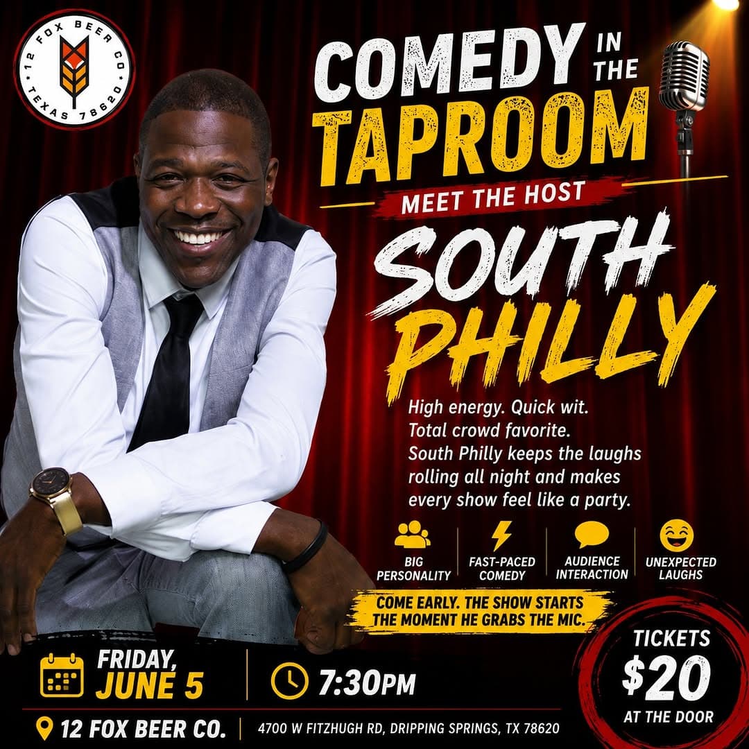 South Philly Comedy Night at 12 Fox Beer Co