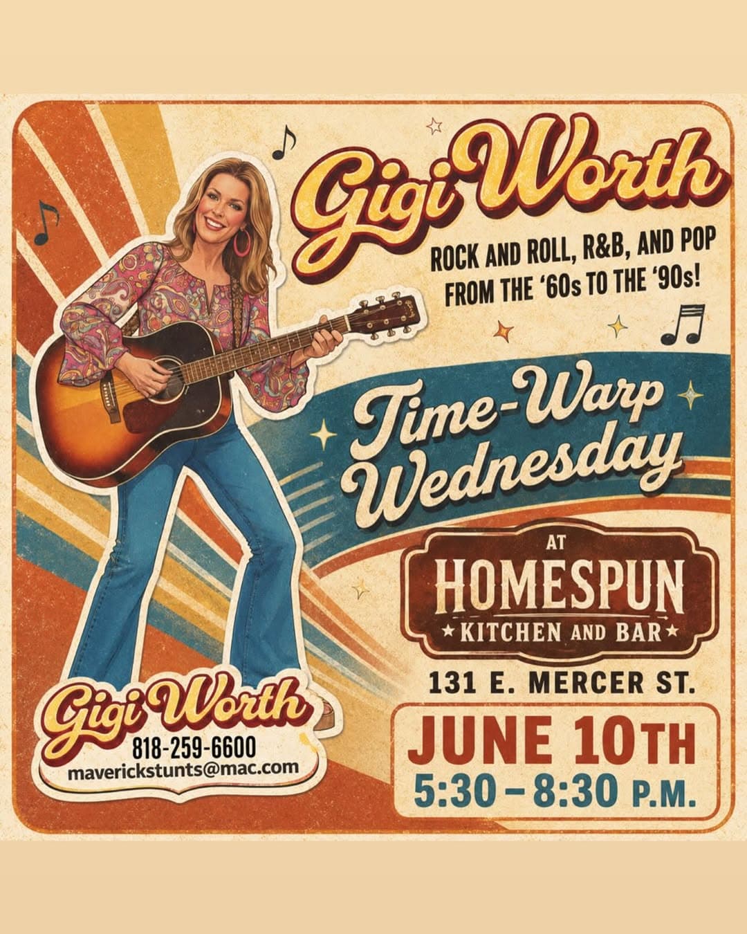 Wine Down Wednesday with Gigi Worth at Homespun Kitchen and Bar — 1 of 4