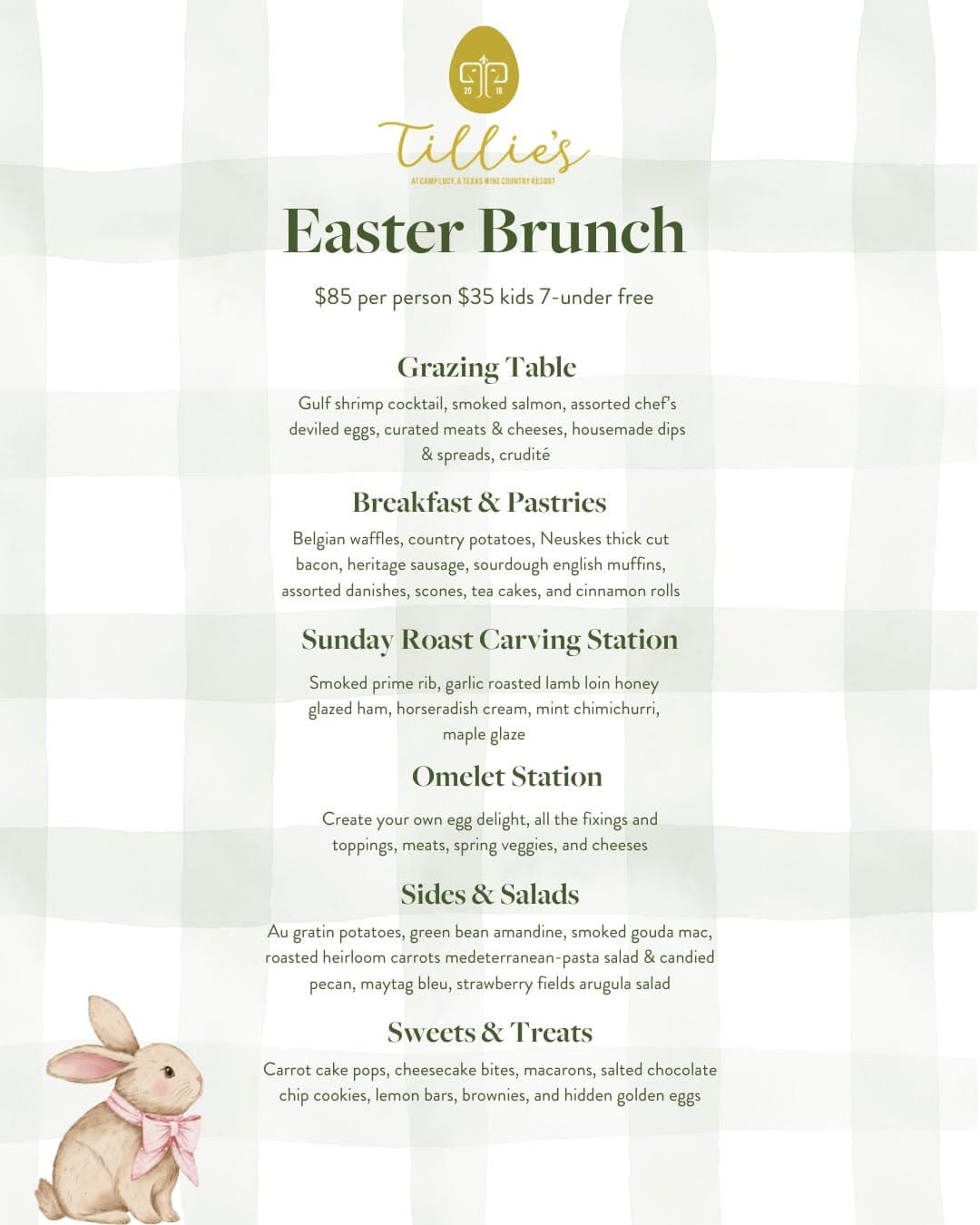 Easter Sunday Brunch at Tillie's — 1 of 2