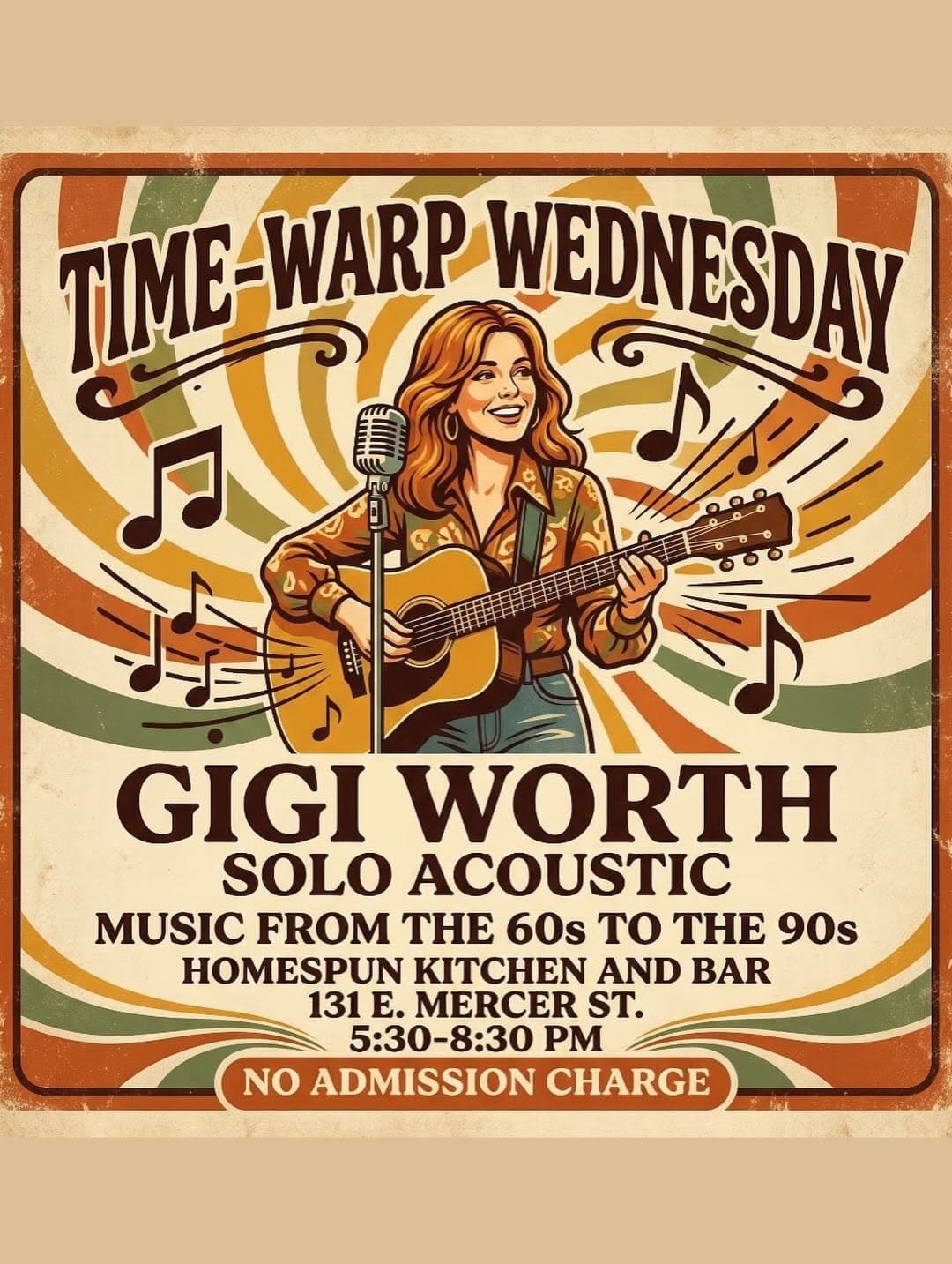 Gigi Worth Live Music at Homespun Kitchen and Bar — 1 of 7
