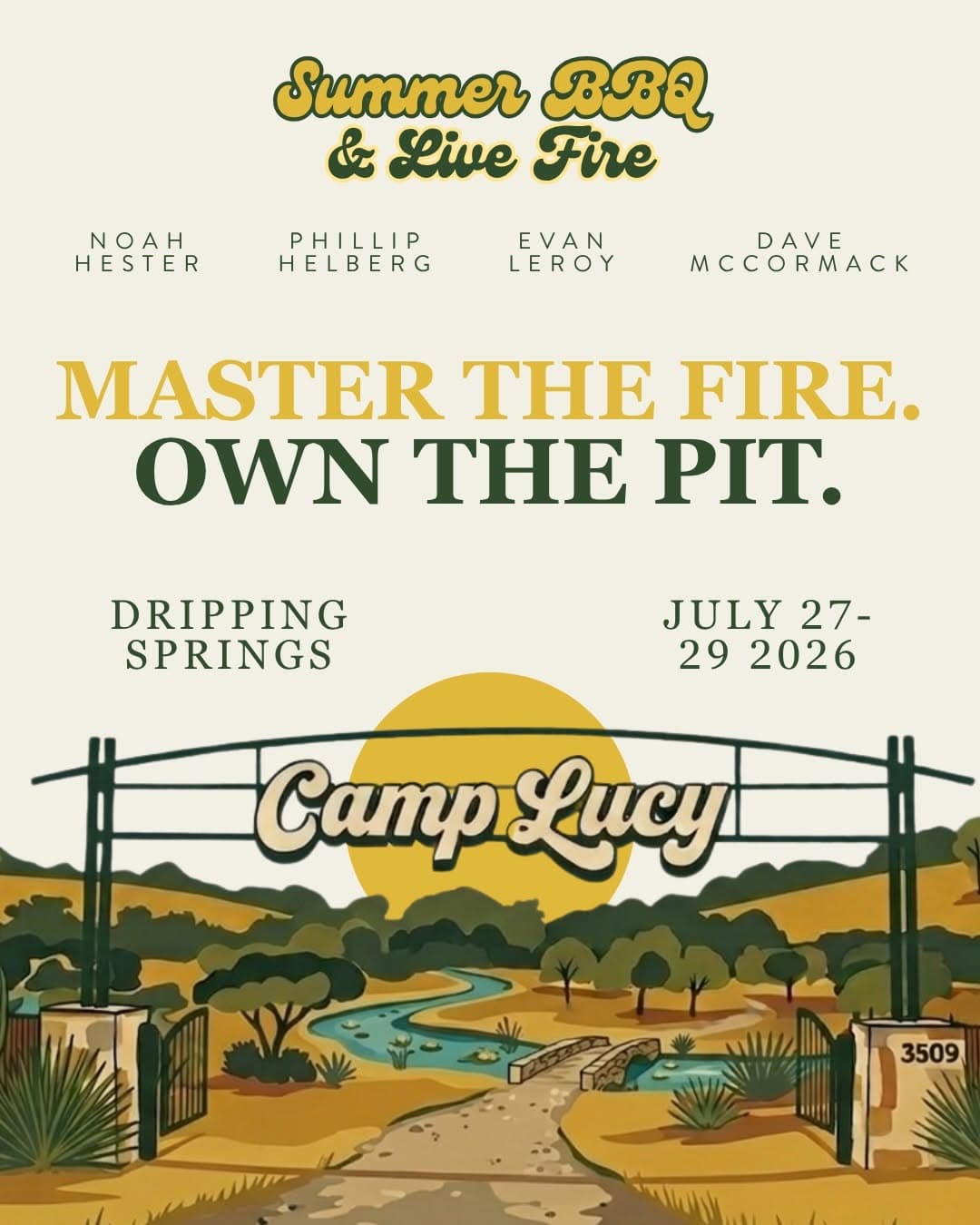 Live Fire: A Hill Country Culinary Series at Camp Lucy — 1 of 7