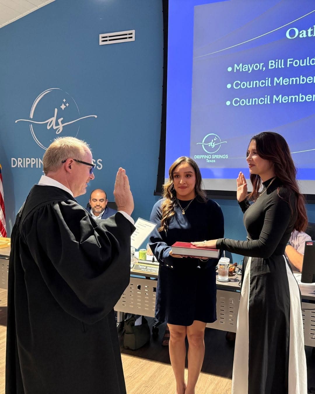 Ana Grace Husted Sworn In as City Council Member — 1 of 4
