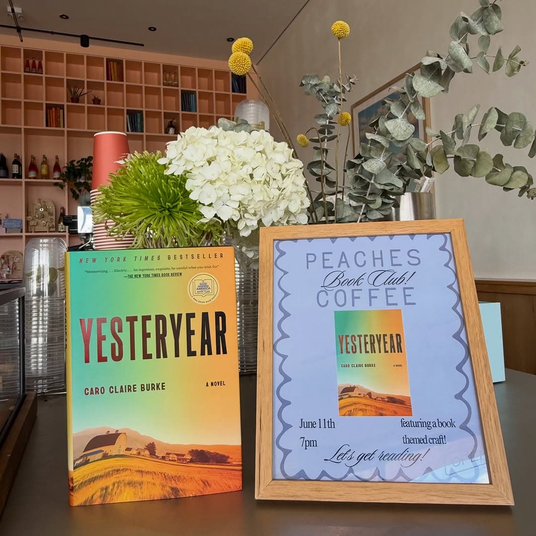 Book Club: Yesteryear at Peaches Coffee — 1 of 2