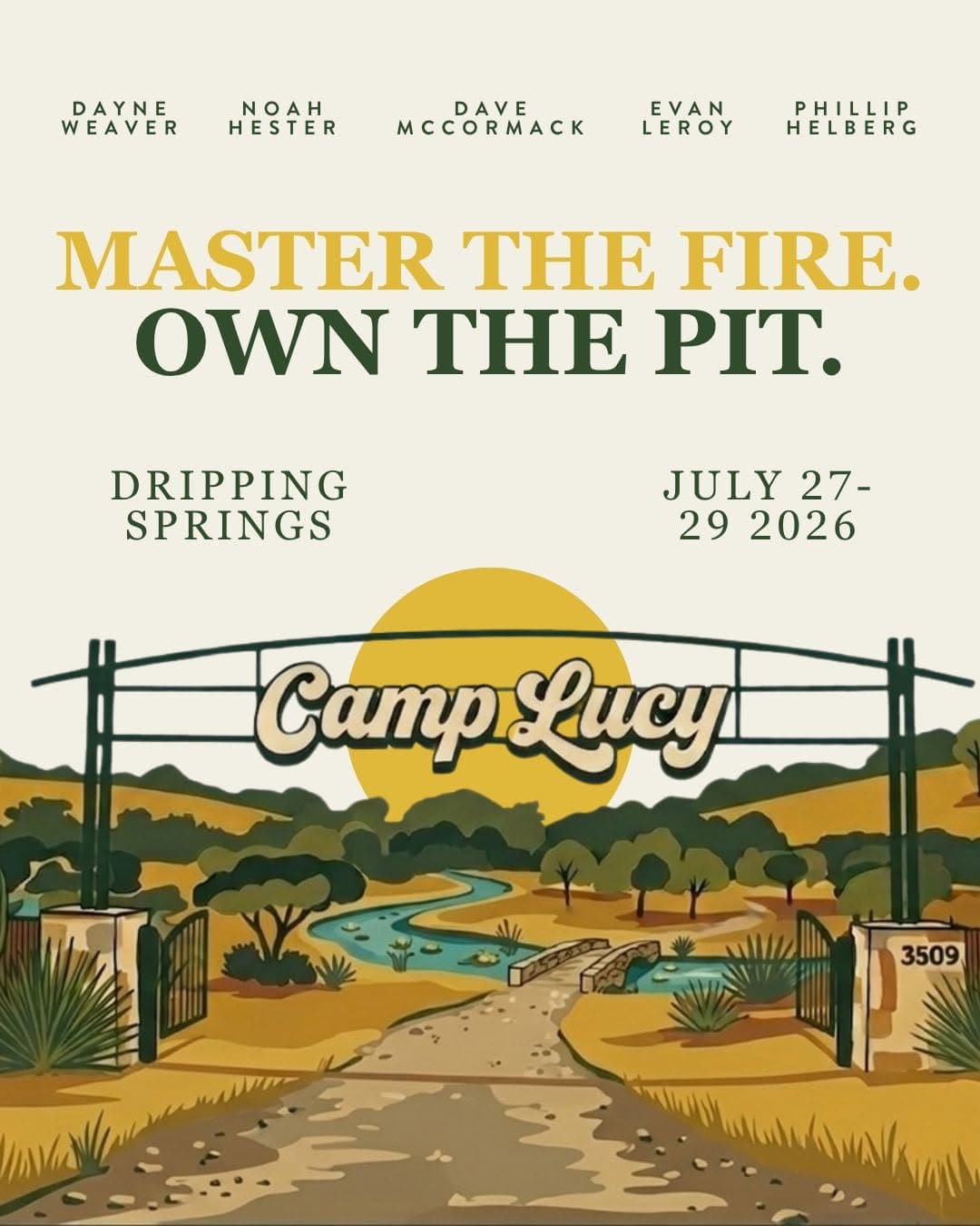 Live Fire Pitmaster Spotlight: Evan LeRoy — 1 of 4